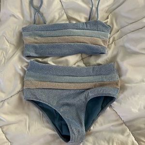 Elysiian Pixie Blue Swim Set